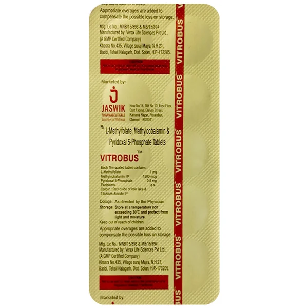 Vitrobus Tablet 10's