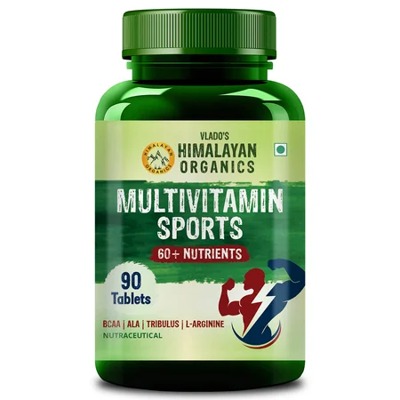 Vlado's Himalayan Organics Multivitamin Sports 60+ Nutrients, 90 Tablets