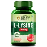 Vlados Himalayan Organics L-Lysine 500mg, 120 Veg Capsules