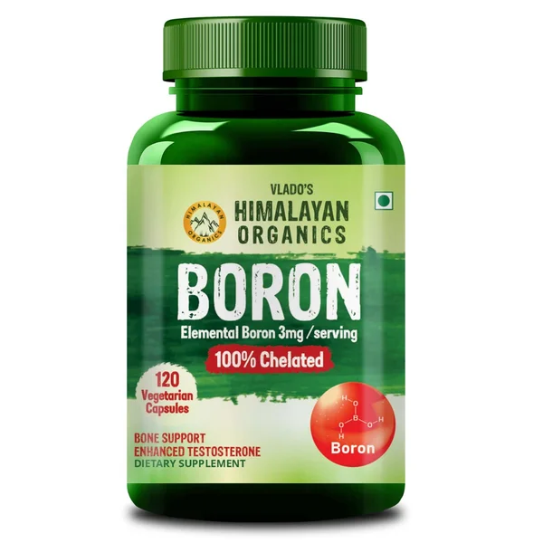 Vlado's Himalayan Organics Boron, 120 Veg Capsules