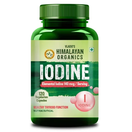 Vlado's Himalayan Organics Iodine, 120 Veg Capsules