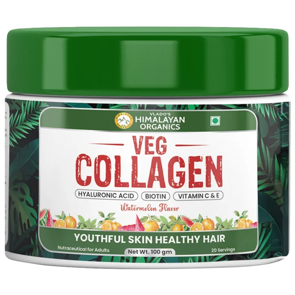 Vlado's Himalayan Organics Vegan Collagen, 100 gm, Pack of 1