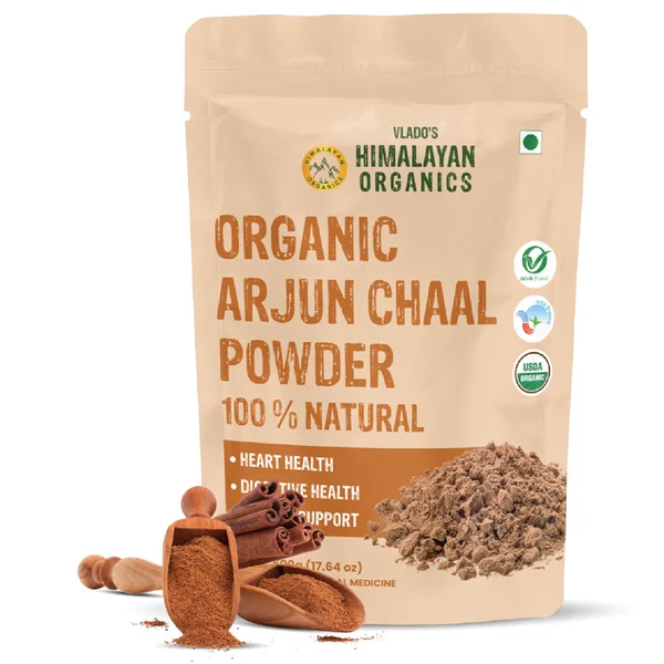 Vlado's Himalayan Organics Arjun Chaal Powder, 500 gm