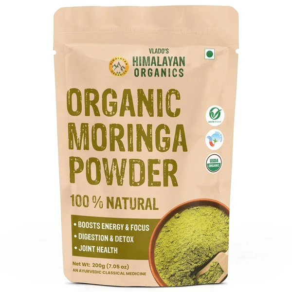 Vlado's Himalayan Organics Moringa Powder, 200 gm
