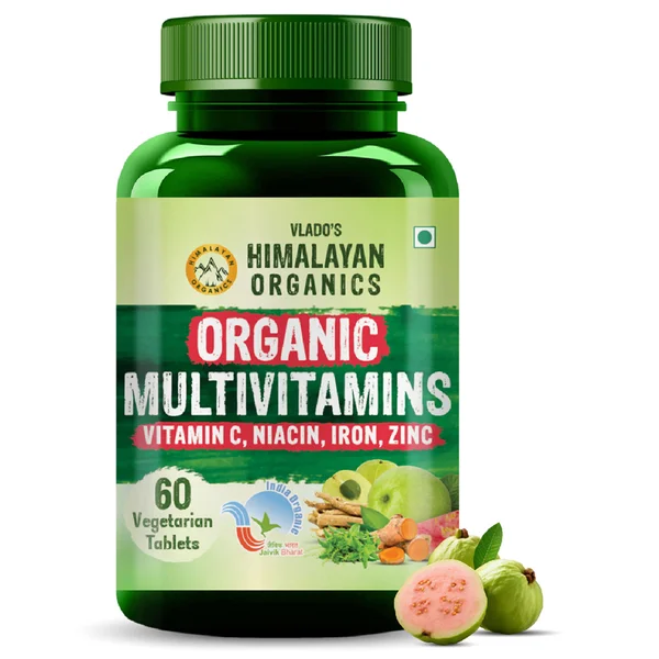 Vlado's Himalayan Organics Multivitamin, 60 Tablets, Pack of 1
