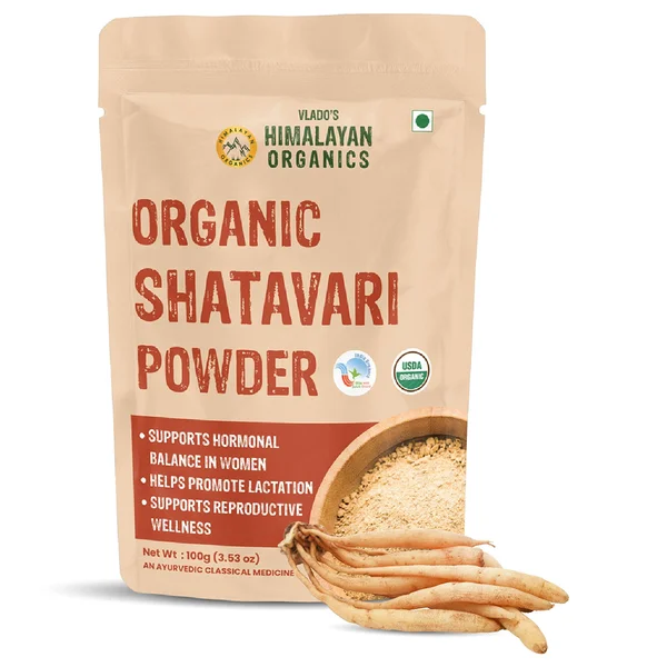 Vlado's Himalayan Organics Shatavari Powder, 100 gm