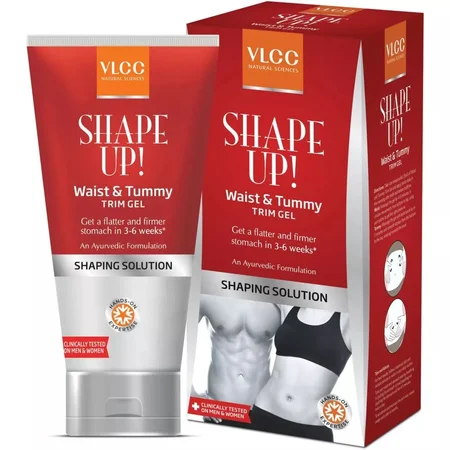 VLCC Shape Up Waist & Tummy Trim Gel 100 gm | Flatter & Firmer Abdomen In 3-6 Weeks | Shaping Solution | For Men & women