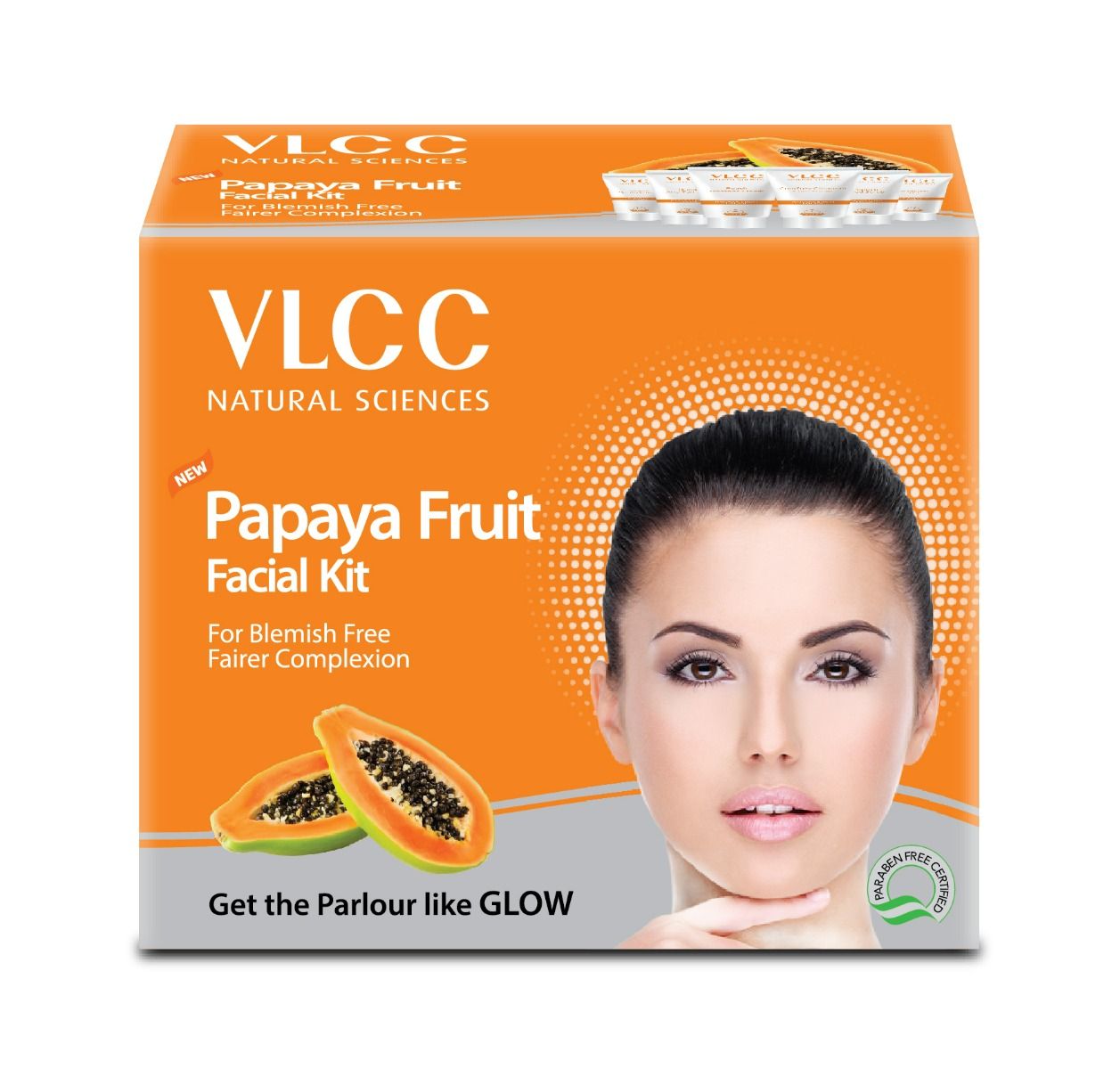 VLCC New Papaya Fruit Facial Kit, 1 Count Price, Uses, Side Effects