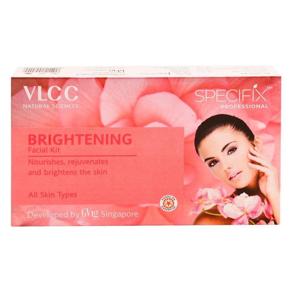 VLCC Skin Brightening Facial Kit 40 gm Nourishes, Rejuvenates
