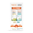 VLCC Vitamin C + Meyer Lemon & Hyaluronic Acid + Aloe Vera Serum Face Wash, 2x150 ml