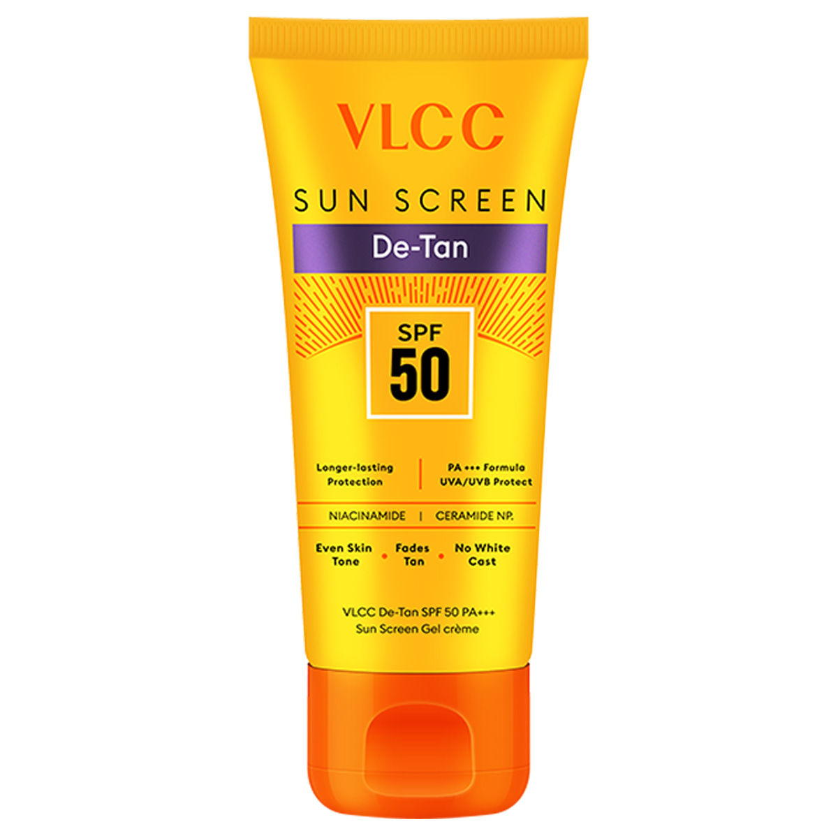 VLCC De-Tan SPF 50 PA+++ Sunscreen Gel Creme, 50 gm VLCC De-Tan SPF 50 PA+++ Sunscreen Gel Creme, 50 gm