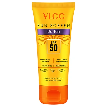 VLCC De-Tan SPF 50 PA+++ Sunscreen Gel Creme, 50 gm