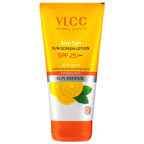 VLCC Anti-Tan SPF 25 PA++ Sunscreen Lotion, 150 ml, Pack of 1
