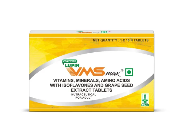 VMS Max Tablet 10's, Pack of 10