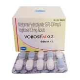 Vobose M 0.3 Tablet 10's, Pack of 10 TABLETS