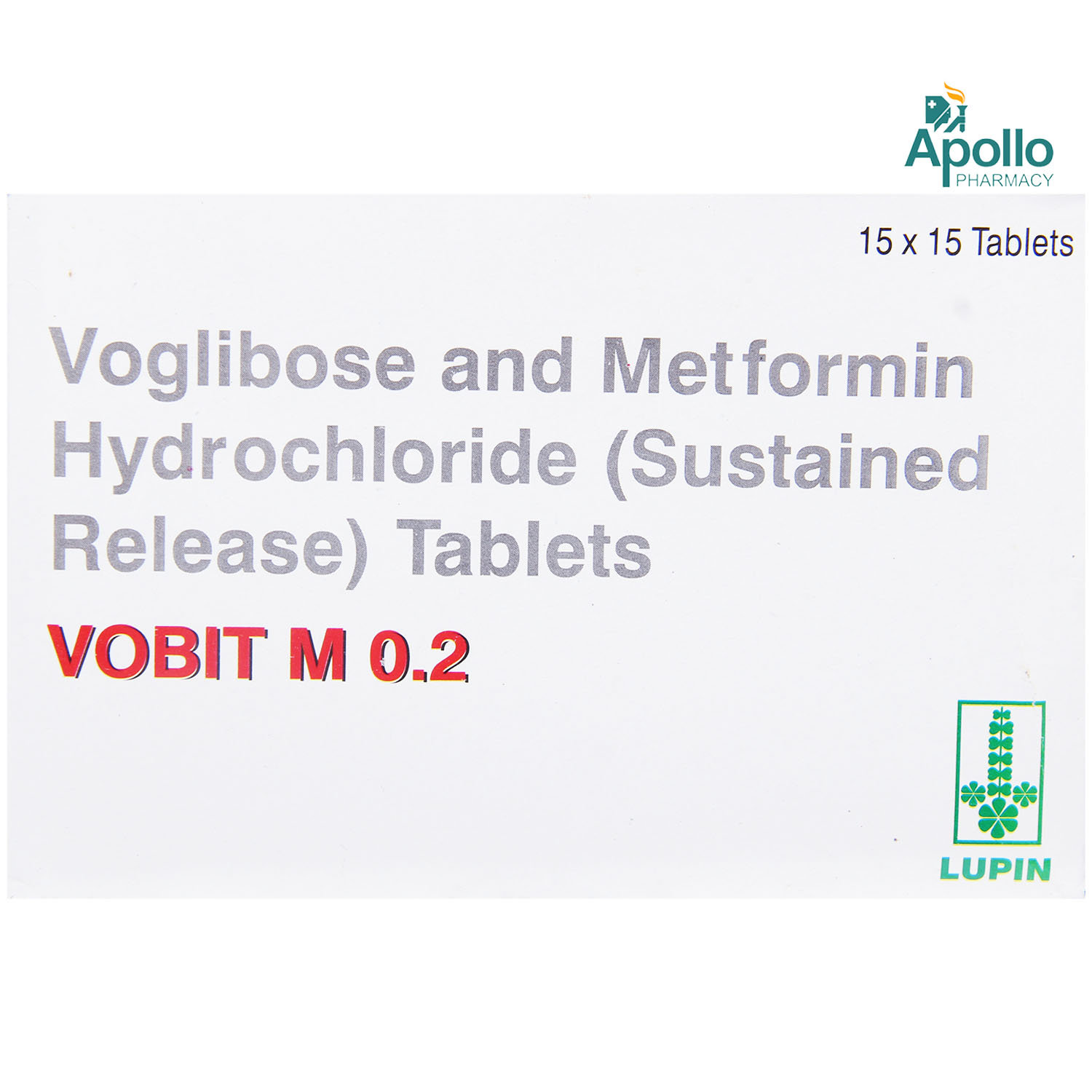 Vobit M 0.2 Tablet 15's, Pack of 15 Vobit M 0.2 Tablet 15's, Pack of 15