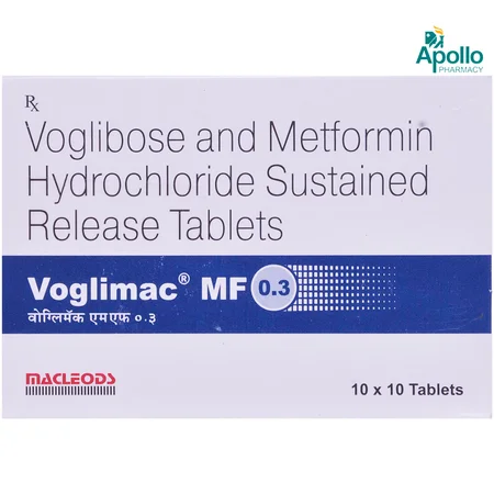 Voglimac MF 0.3 Tablet 10's