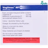 Voglimac MF 0.3 Tablet 10's, Pack of 10 TABLETS