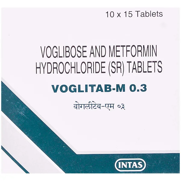 Voglitab M 0.3 Tablet 15's