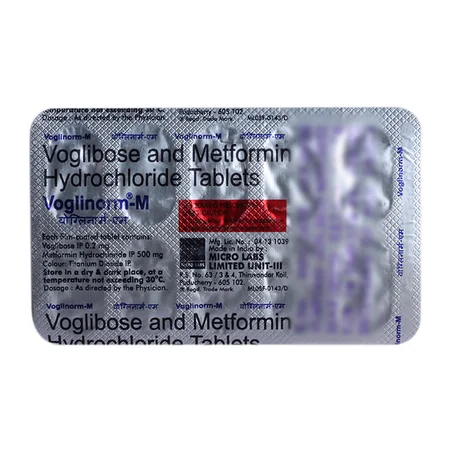 Voglinorm M Tablet 10's