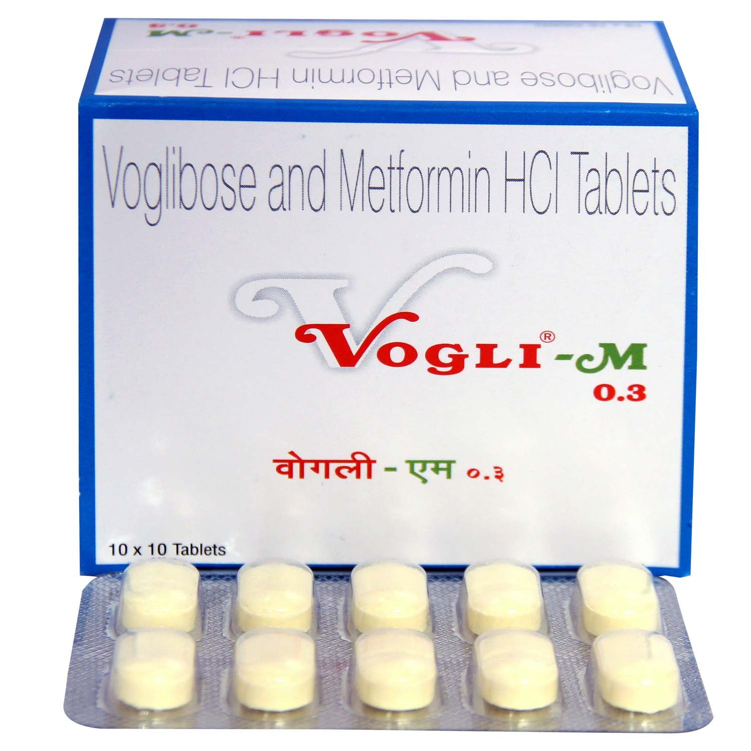 Vogli-M 0.3 Tablet 10's, Pack of 10 Vogli-M 0.3 Tablet 10's, Pack of 10