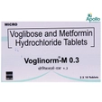Voglinorm M 0.3 Tablet 10's
