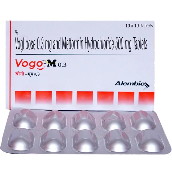 Vogo-M 0.3 Tablet 10's, Pack of 10