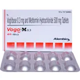 Vogo-M 0.3 Tablet 10's, Pack of 10 TABLETS