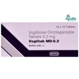 VOGLITAB MD 0.2MG TABLET, Pack of 10 TABLETS