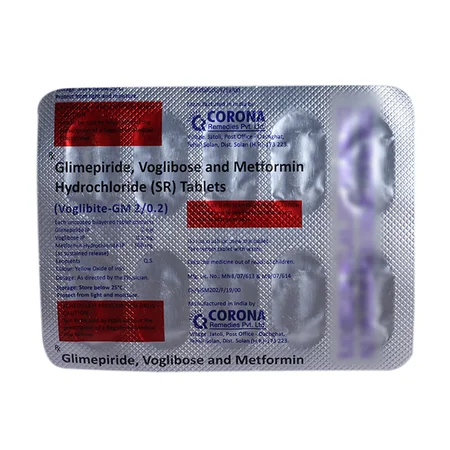 Voglibite-GM 2/0.2 Tablet 10's