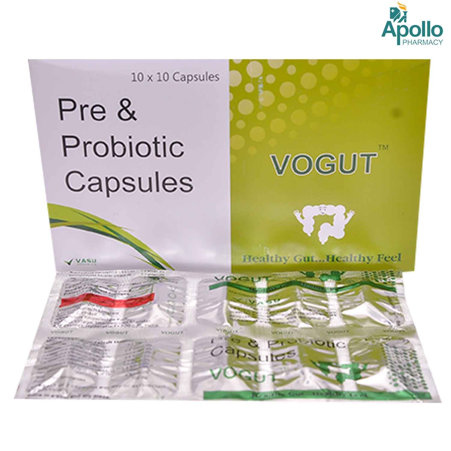 Vogut Capsule 10's Price, Uses, Side Effects, Composition Apollo Pharmacy