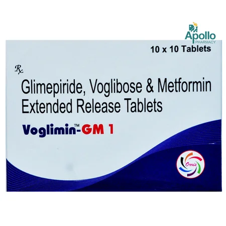 Voglimin-GM 1 Tablet 10's