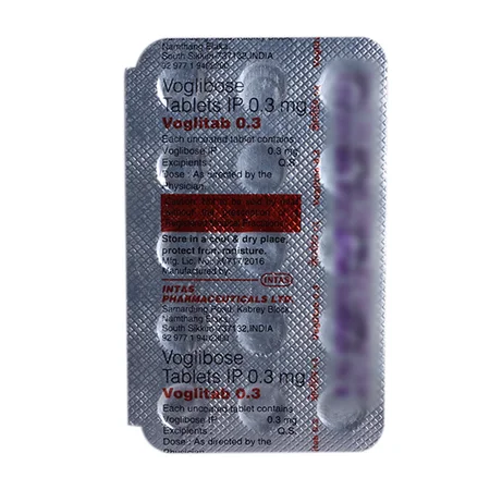 Voglitab 0.3 Tablet 15's