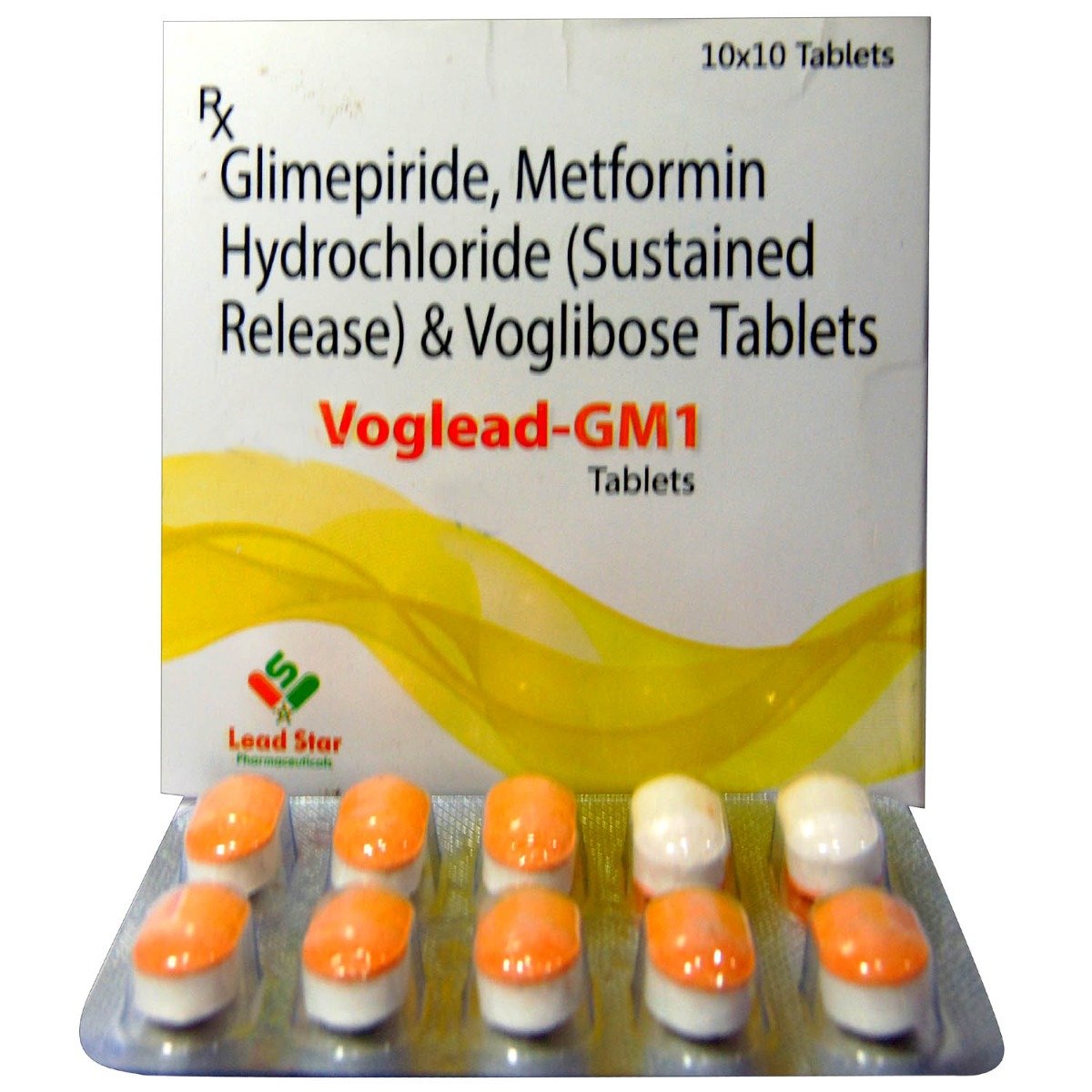 VOGLEAD GM 1MG TABLET 10'S, Pack of 10 VOGLEAD GM 1MG TABLET 10'S, Pack of 10