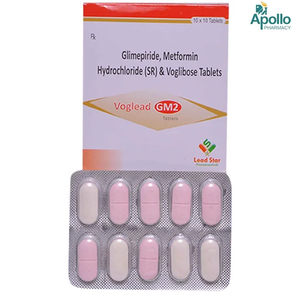 Voglead GM2 Tablet 10's, Pack of 10 TabletS