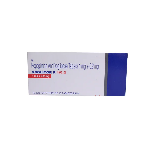 Voglitor R 1/0.2 Tablet 10's, Pack of 10
