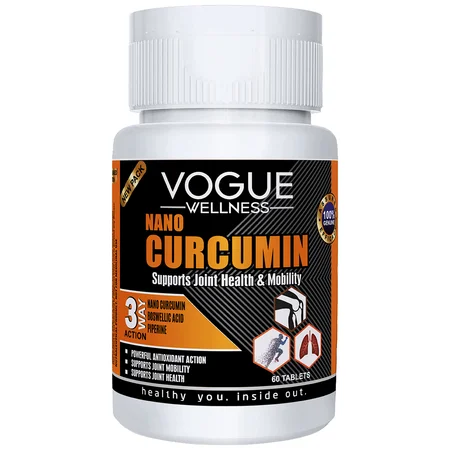 Vogue Wellness Nano Curcumin, 60 Tablets