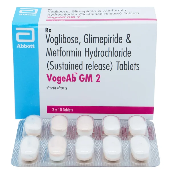 Vogeab GM 2 Tablet 10'S, Pack of 10 TABLETS