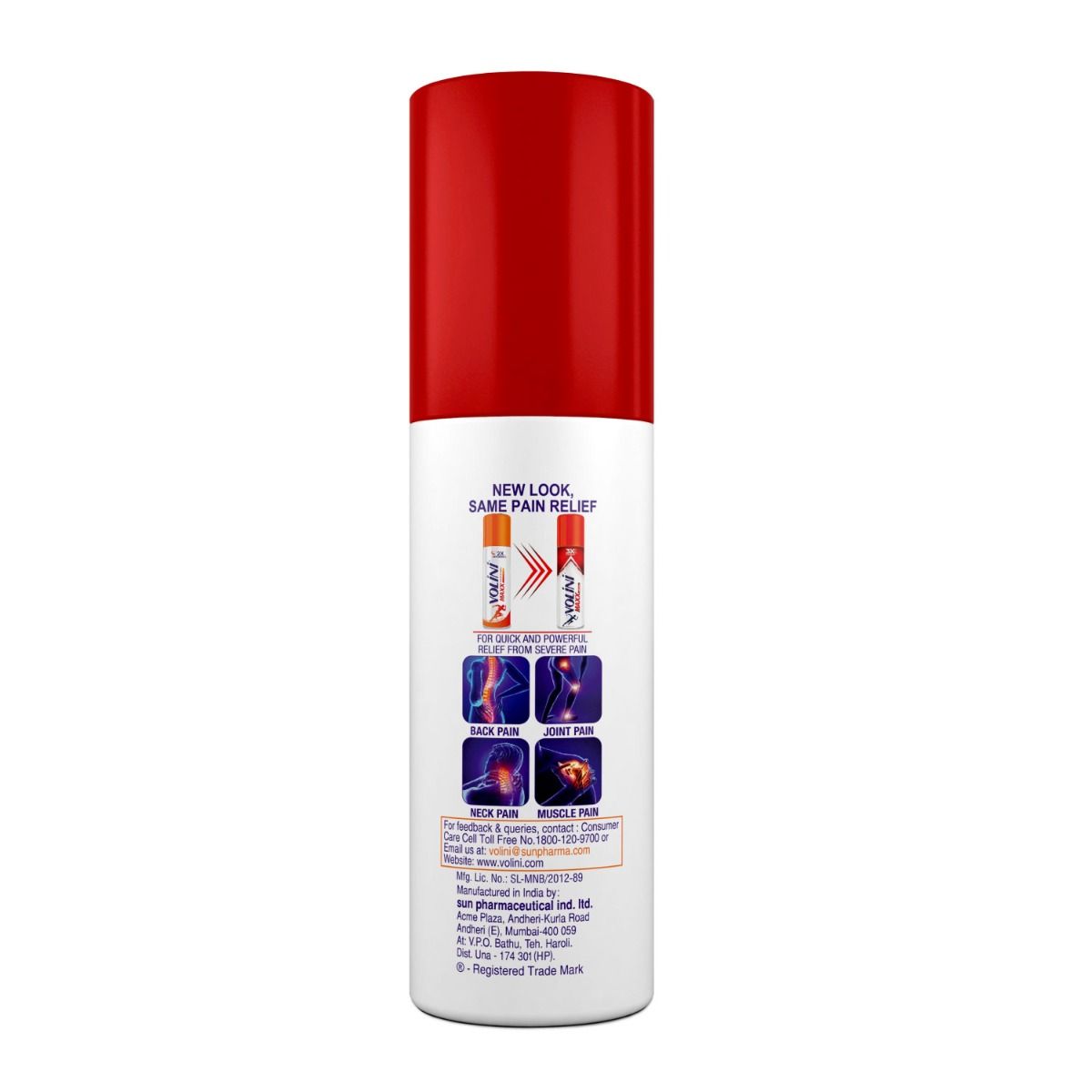Volini Maxx Pain Relief Spray, 25 gm Price, Uses, Side Effects