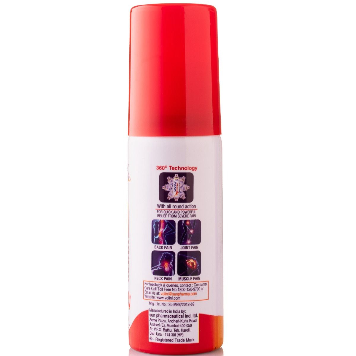 Volini Maxx Pain Relief Spray, 25 gm Price, Uses, Side Effects