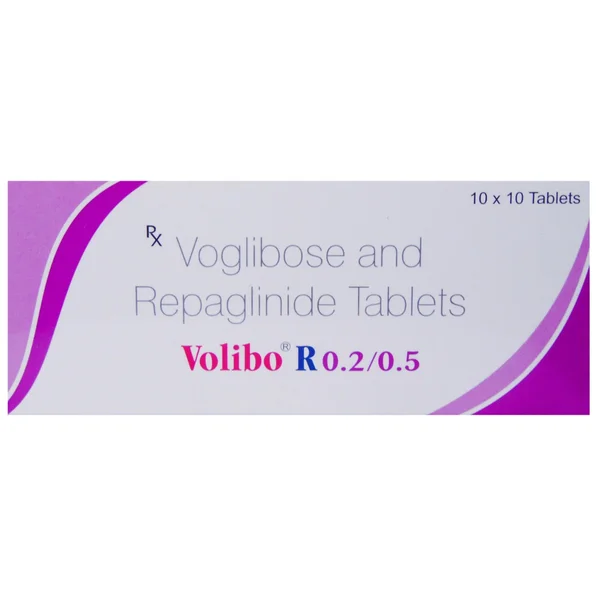 Volibo R 0.2/0.5 Tablet 10's, Pack of 10