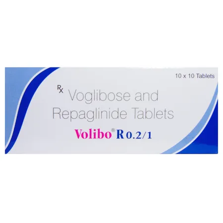 Volibo R 1mg/0.2mg Tablet 10's