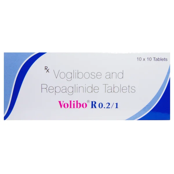 Volibo R 1mg/0.2mg Tablet 10's, Pack of 10