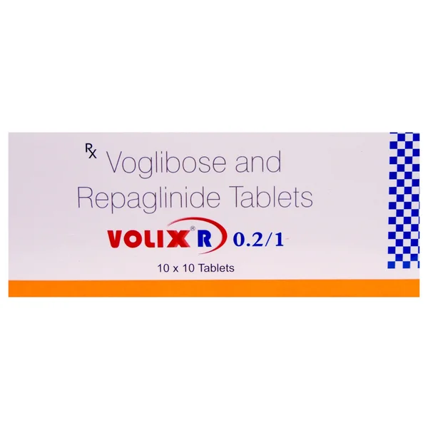 Volix R 0.2/1 Tablet 10's, Pack of 10