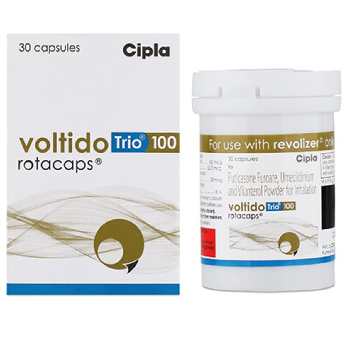 Voltido Trio 100 Rotacaps 30's, Pack of 1 Voltido Trio 100 Rotacaps 30's, Pack of 1