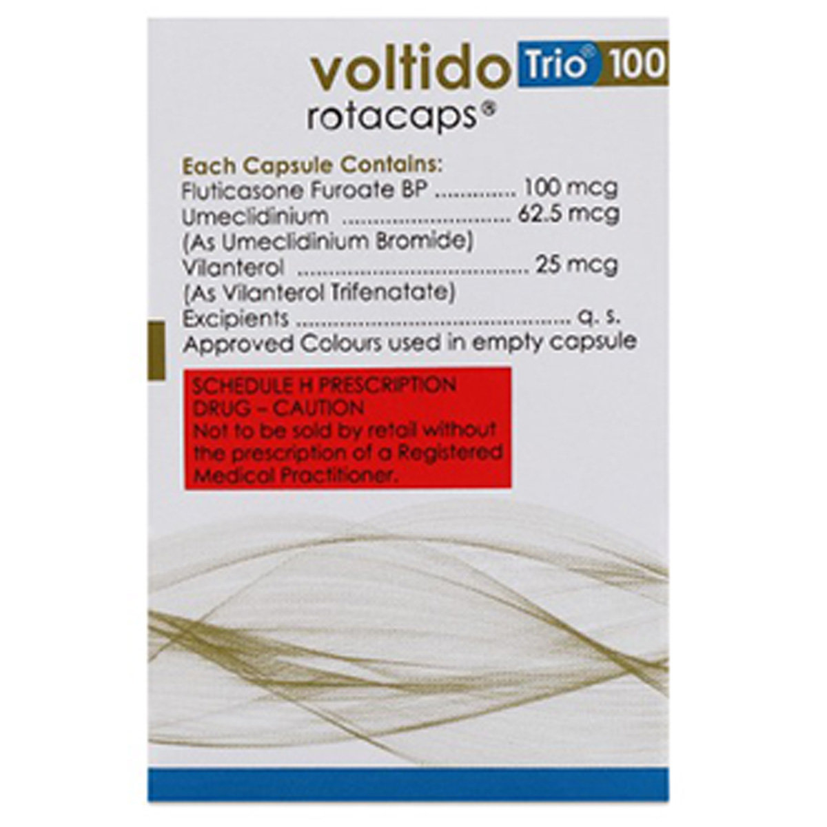 Voltido Trio 100 Rotacaps 30's, Pack of 1 Voltido Trio 100 Rotacaps 30's, Pack of 1