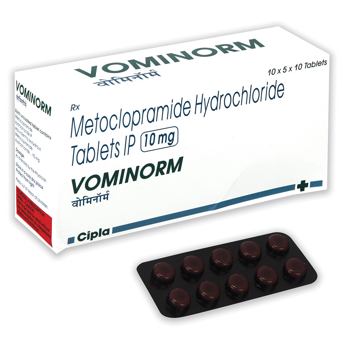 VOMINORM 10MG TABLET, Pack of 10 TABLETS VOMINORM 10MG TABLET, Pack of 10 TABLETS