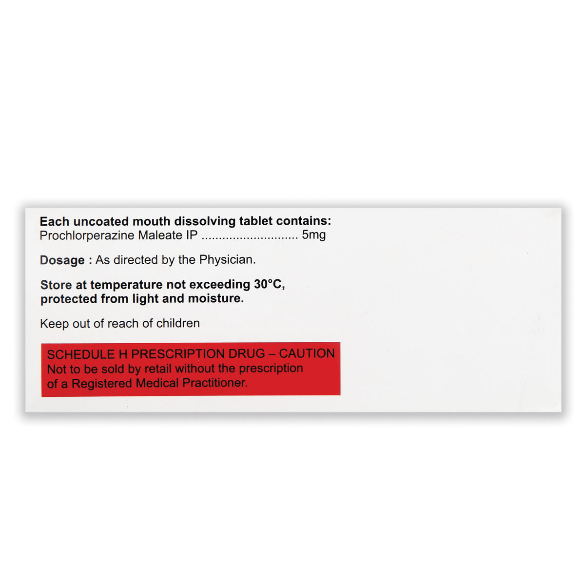 Vometil MD 5 mg Tablet 10's, Pack of 10 TABLETS Vometil MD 5 mg Tablet 10's, Pack of 10 TABLETS