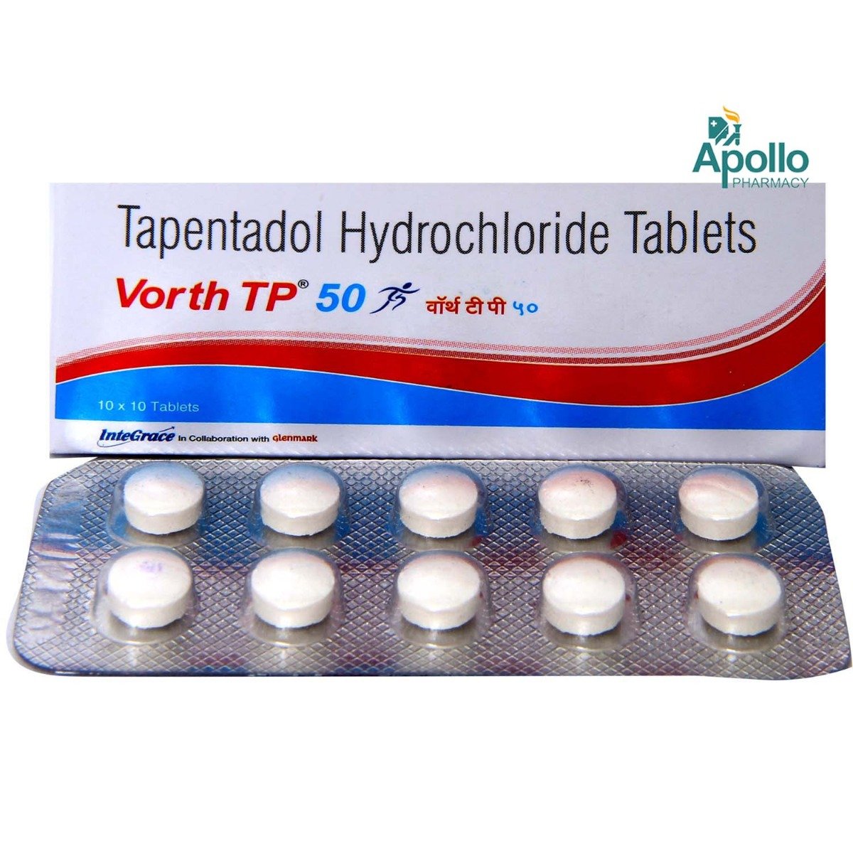 Vorth TP 50 Tablet 10's, Pack of 10 TABLETS Vorth TP 50 Tablet 10's, Pack of 10 TABLETS