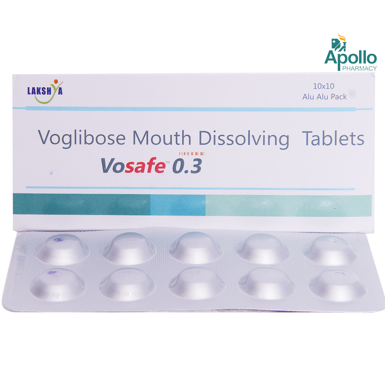 Vosafe 0.3 Tablet 10's, Pack of 10 TABLETS Vosafe 0.3 Tablet 10's, Pack of 10 TABLETS